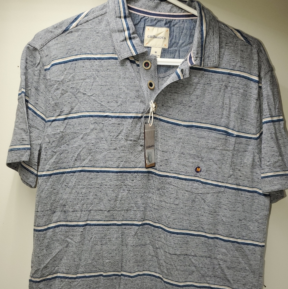 GH & BASS Co. Mens medium t shirt NWT
